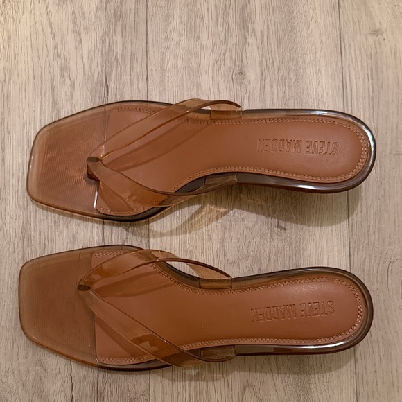 Steve Madden Shoes - Steve Madden Tracie Jelly Tan